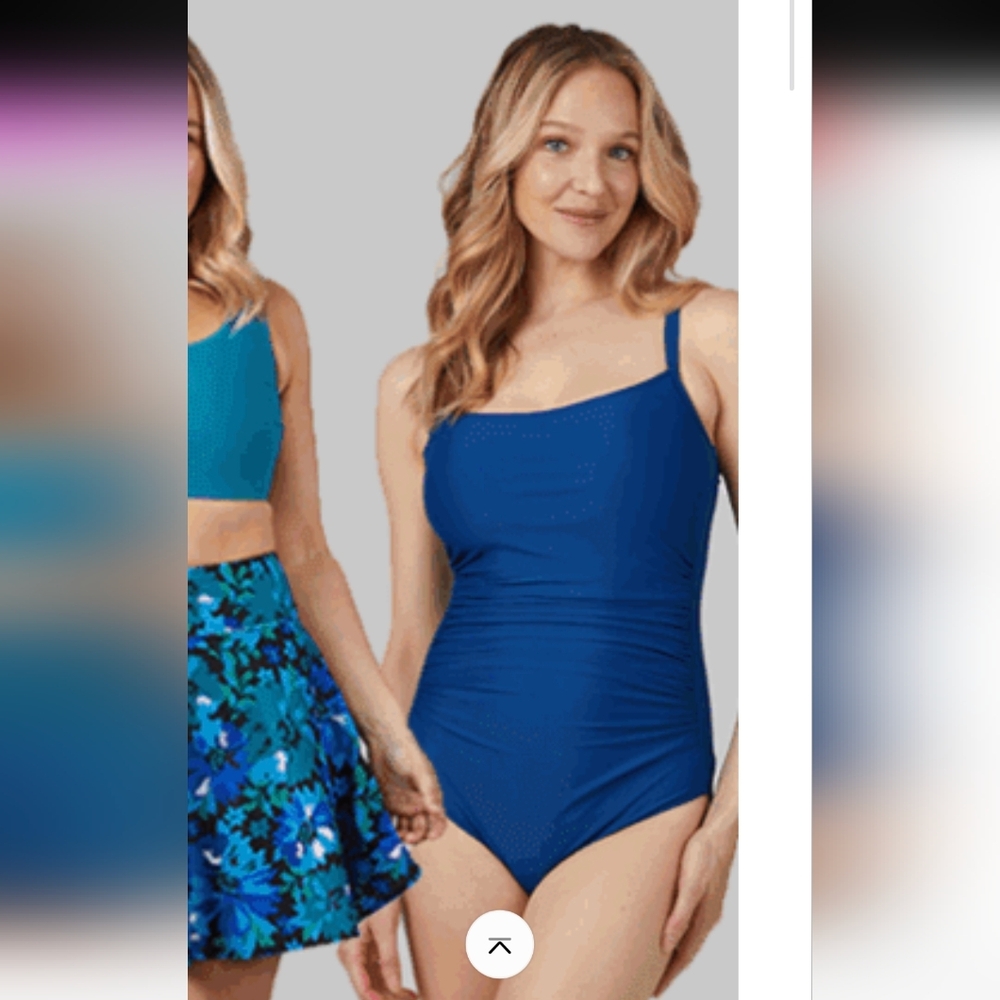 #100 NWT 32 Degrees Royal Blue Swimsuit, Size Xl, Can Fit L-XL